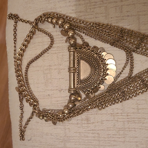 Vintage long beautiful ethnic necklace - Picture 2 of 7